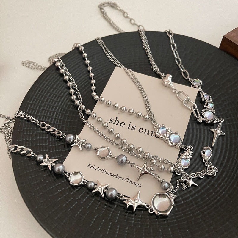 Celestial Star Choker Necklace Kalsten
