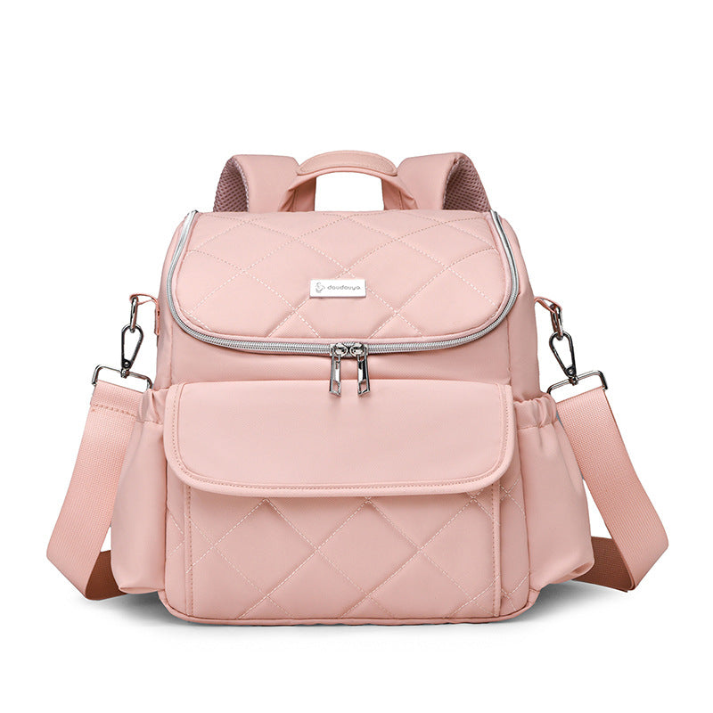 Quilted Multi-Functional Backpack Kalsten