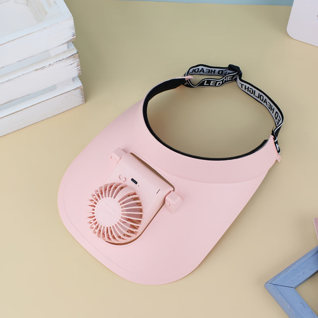 Women's Portable Neck Fan with Ergonomic Design Kalsten