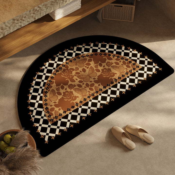 Chic Geometric Design Bath Mat Kalsten
