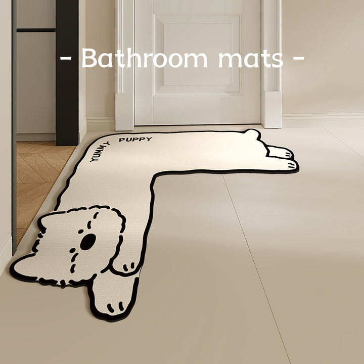 Cute Animal-Themed Bath Mat Kalsten