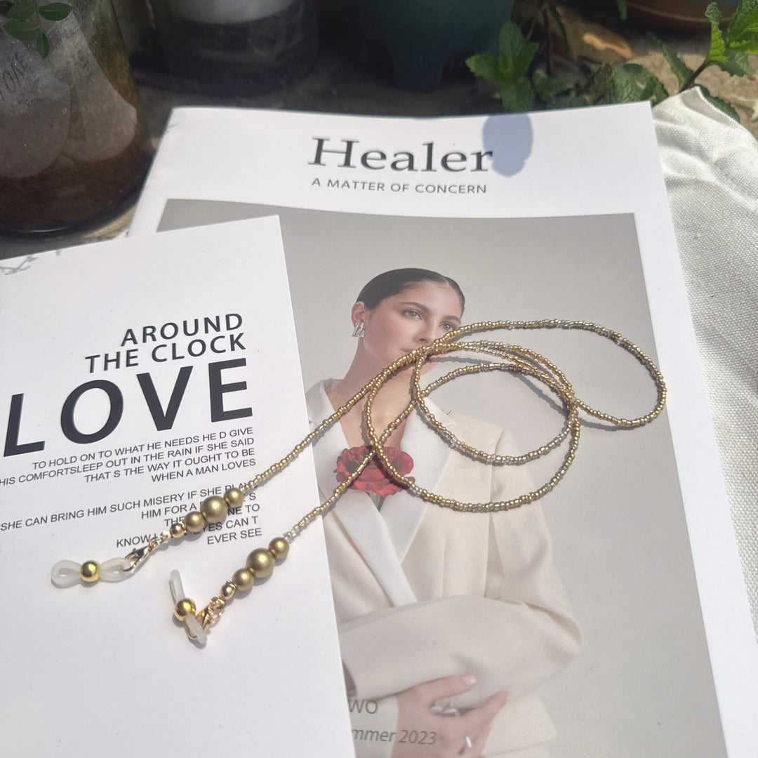 Ornate Beaded Eyewear Chain Kalsten