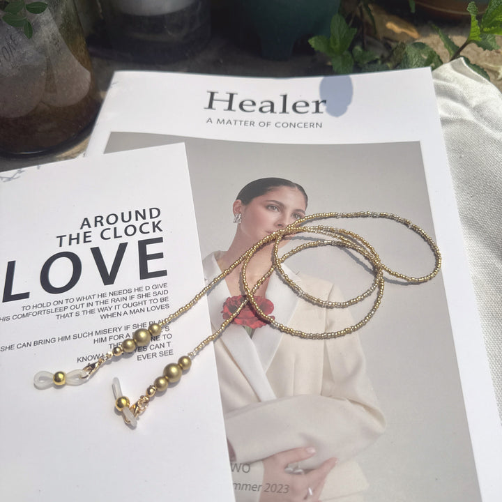 Ornate Beaded Eyewear Chain Kalsten