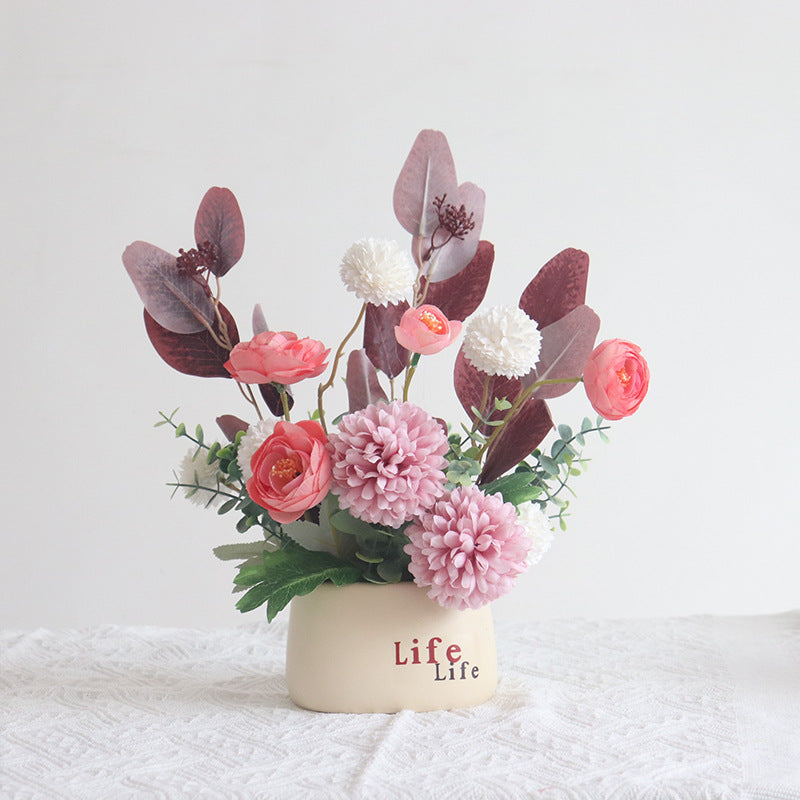 Decorative Floral Arrangement for Tabletop Decor