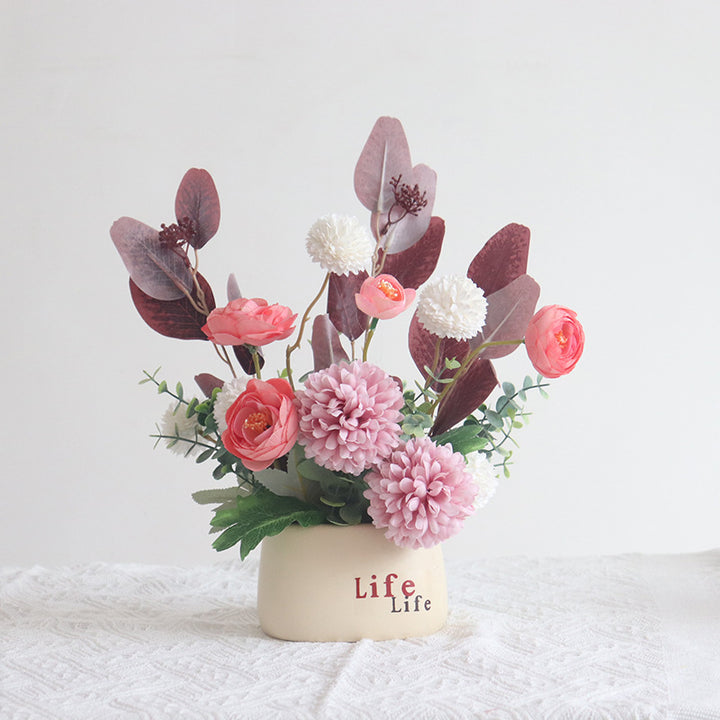 Decorative Floral Arrangement for Tabletop Decor