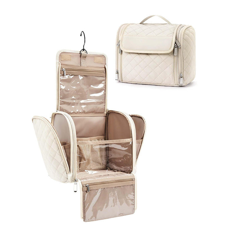 Cosmetic storage bag with removable hook Kalsten