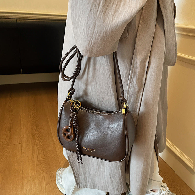 Fashionable Leather Shoulder Bag Kalsten