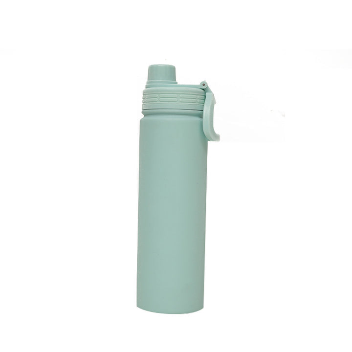 Ladies reusable and insulated drinking bottle with practical carrying handle Kalsten