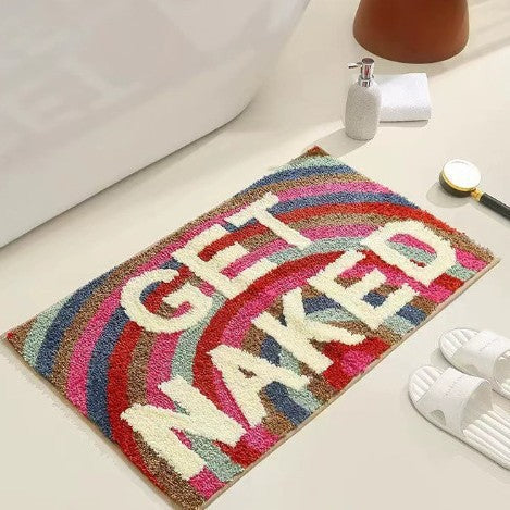 Playful Decorative Bath Mat
