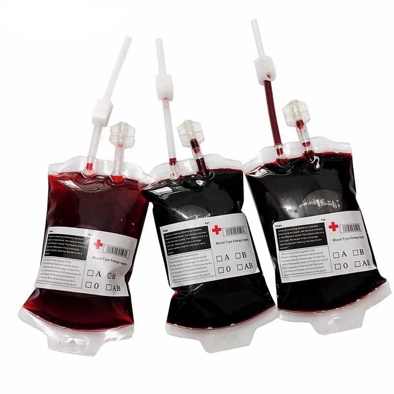 Realistic Blood Bag Prop Kalsten