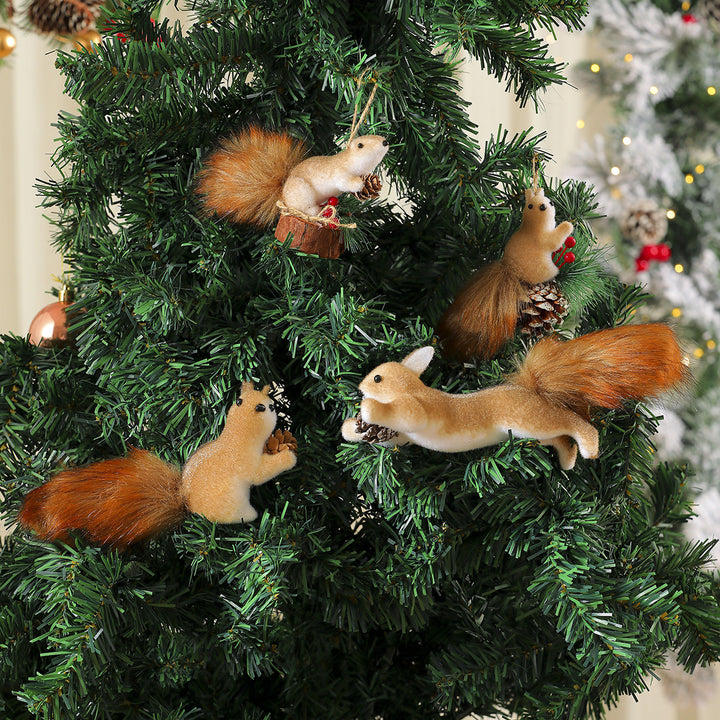 Decorative Christmas Squirrel Ornament Kalsten