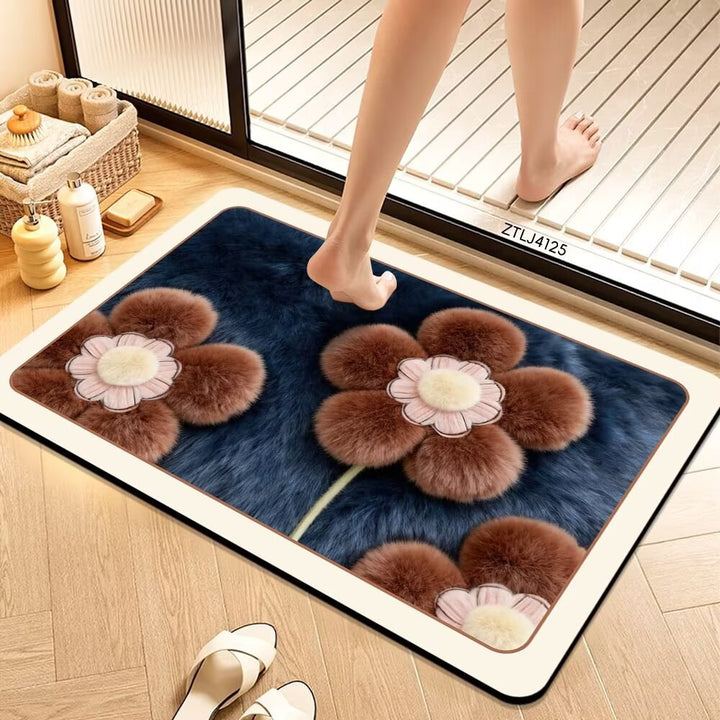 Decorative Bath Mat Kalsten