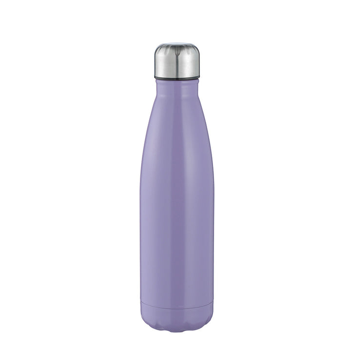 Unisex double-walled insulated bottle made of stainless steel with vacuum insulation and leak-proof screw cap Kalsten