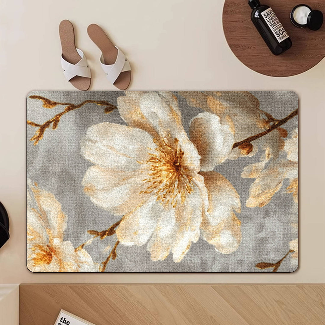 Artistic Koi Fish Bath Mat