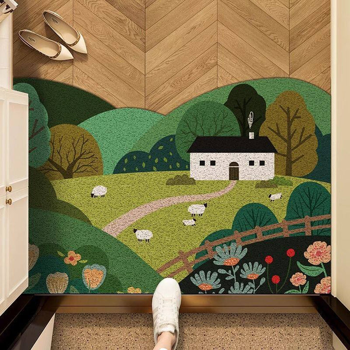 Cartoon Forest Animal Doormat Kalsten