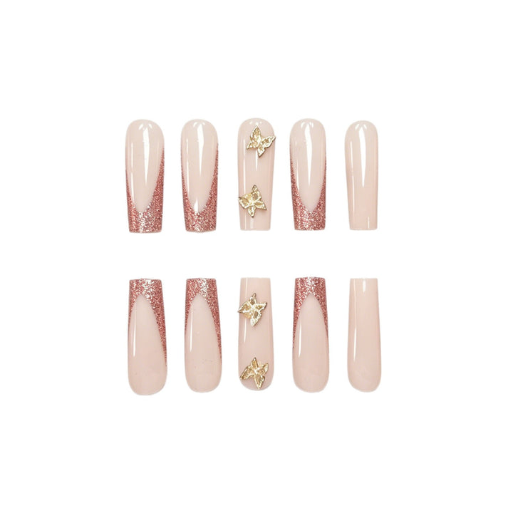 Decorative Glittery Nail Enhancements Kalsten