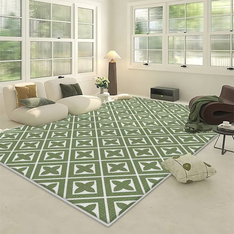 Geometric Pattern Area Rug Kalsten