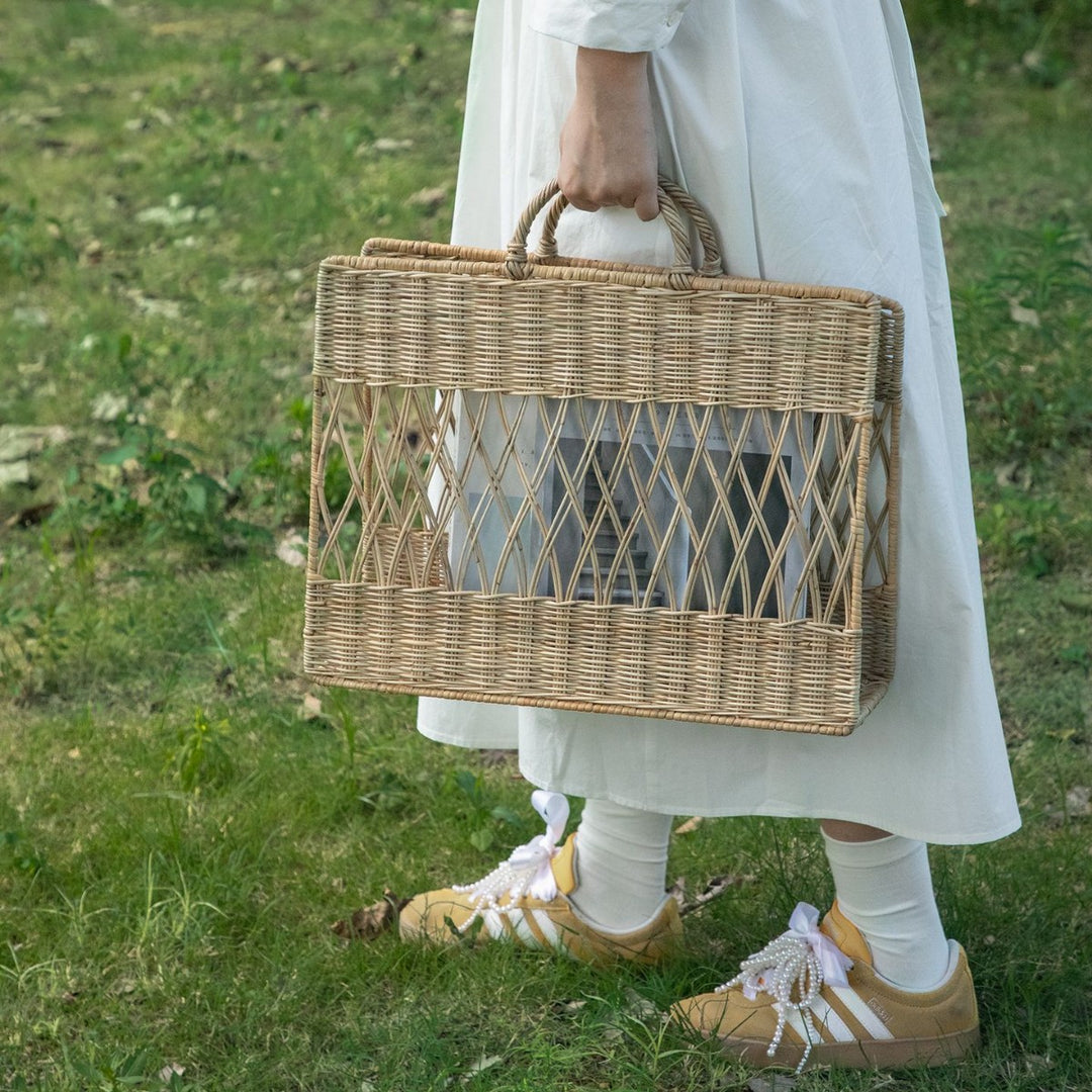 Modern Woven Storage Caddy Kalsten