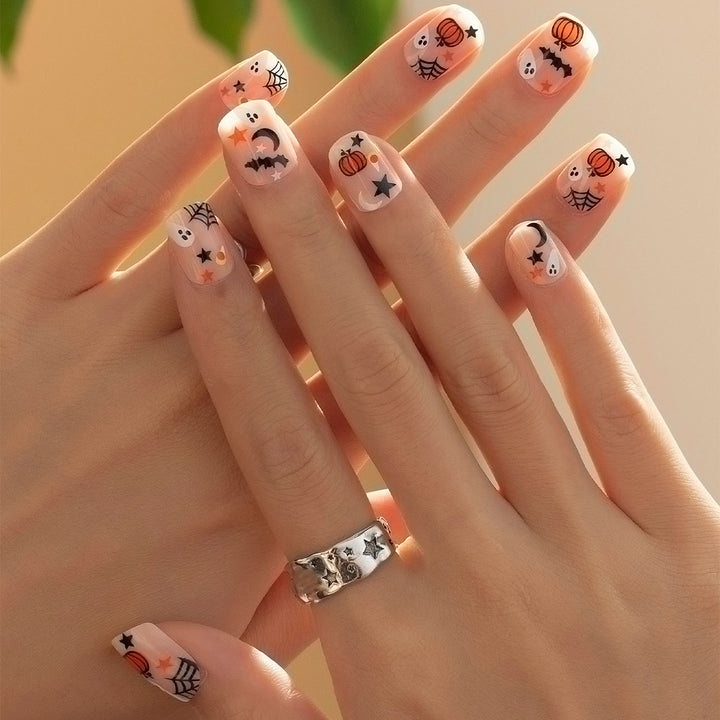 Artificial nail set with elegant French tips Kalsten
