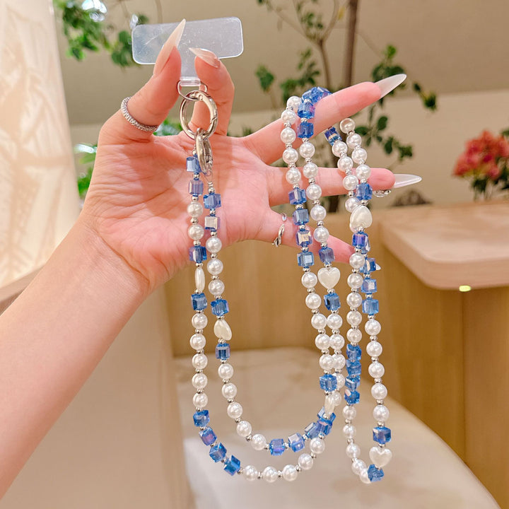 Pearl and Gemstone Eyewear Lanyard Kalsten