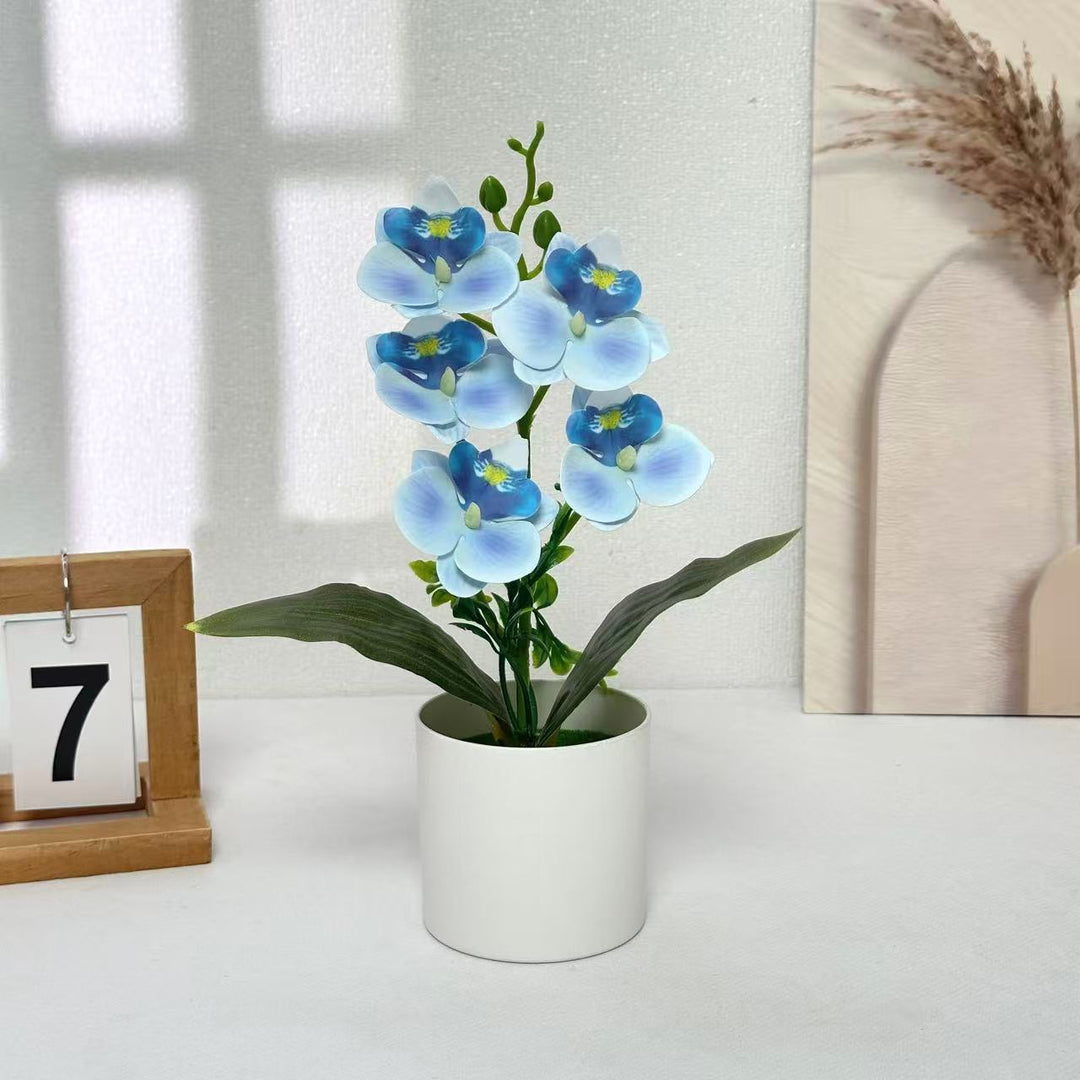 Faux Orchid Arrangement for Home Decor Display