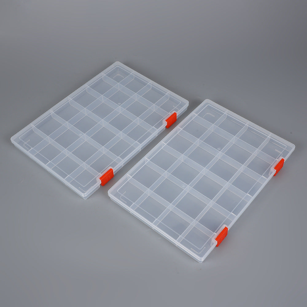 Transparent Multi-Grid Craft Organizer Kalsten