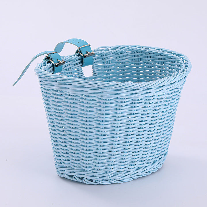 Women's bicycle basket with sturdy carrying handles Kalsten