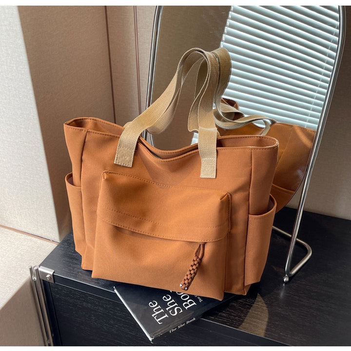 Multi-Pocket Utility Tote Bag Kalsten