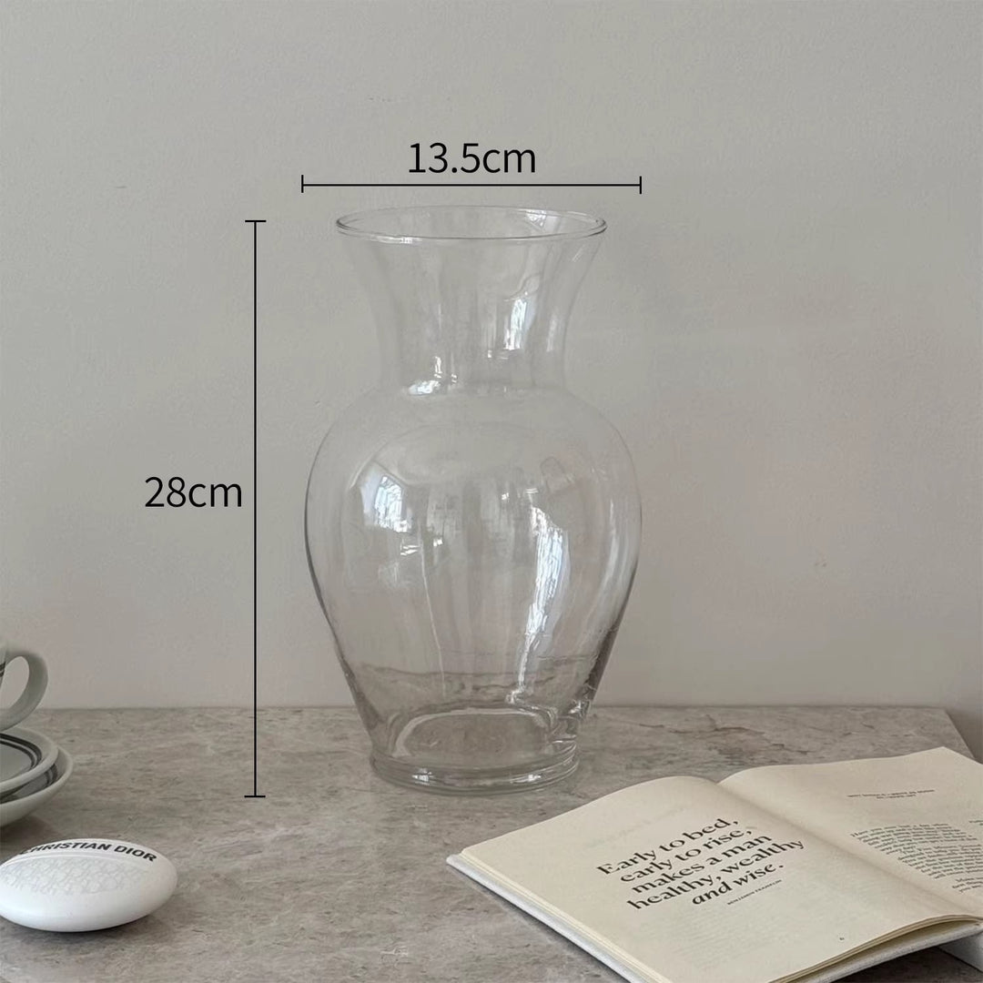 Elegant Handmade Glass Vase