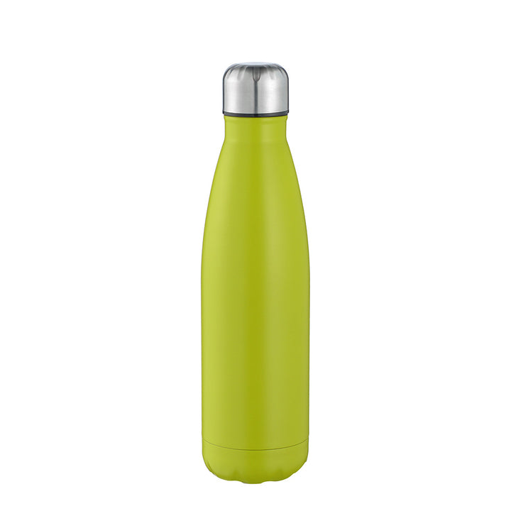 Unisex double-walled insulated bottle made of stainless steel with vacuum insulation and leak-proof screw cap Kalsten