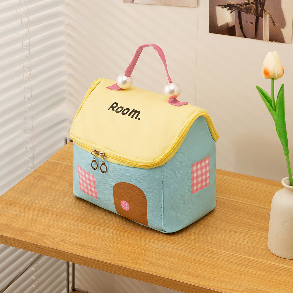 Cute House-Shaped Storage Bag Kalsten