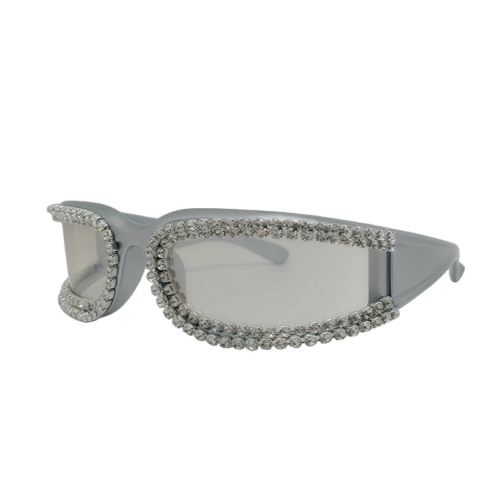 Women's fashionable and glamorous oversized sunglasses Kalsten