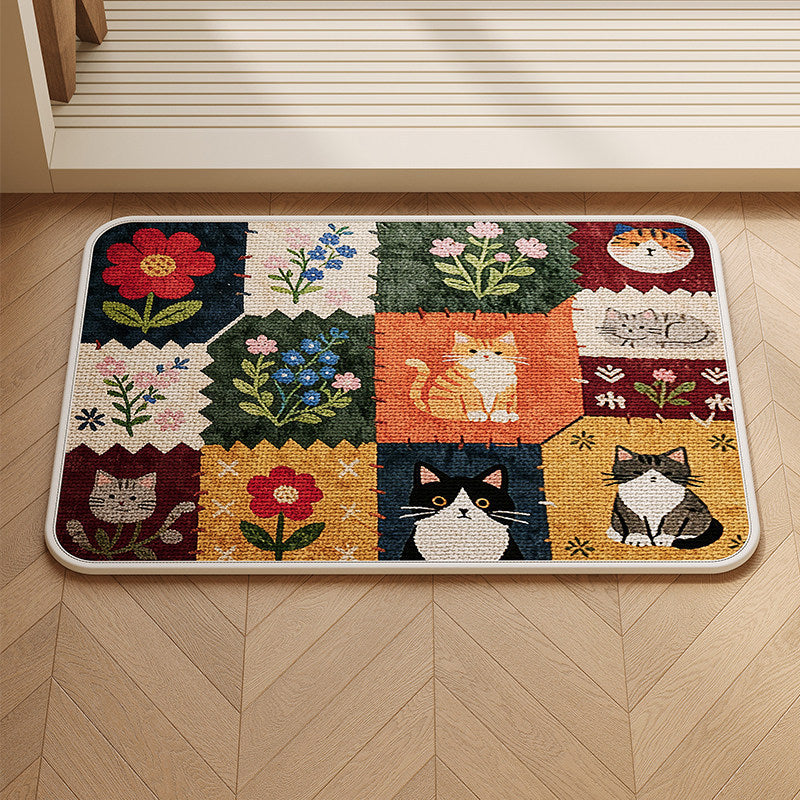 Playful Pet-Themed Area Rug Kalsten