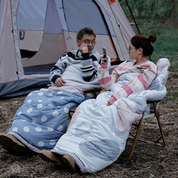 High-quality and warm sleeping bag with headrest Kalsten