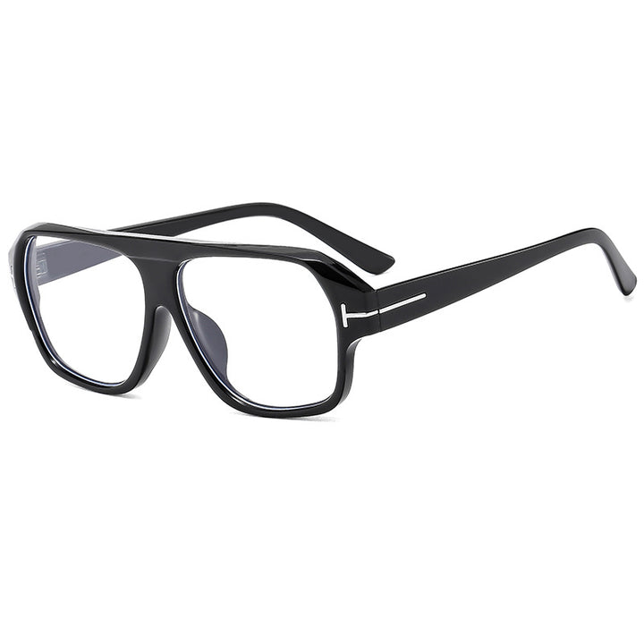 Women's fashionable sunglasses with distinctive geometry and brown lenses Kalsten