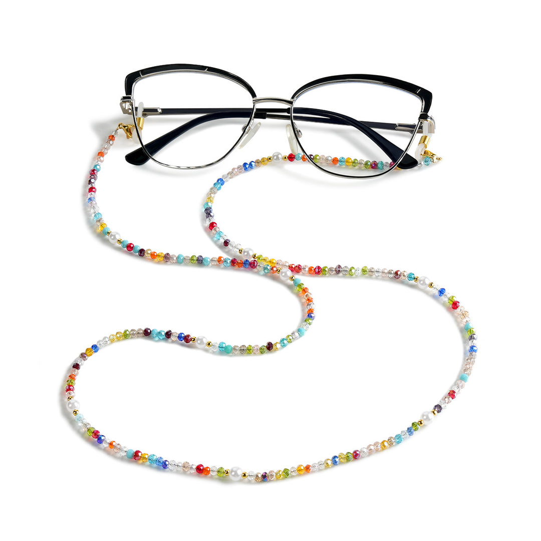 Decorative Colorful Beaded Eyewear Chain Kalsten