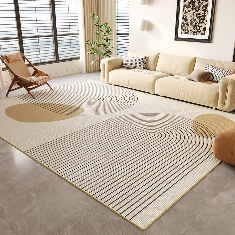 Contemporary Floral Design Area Rug