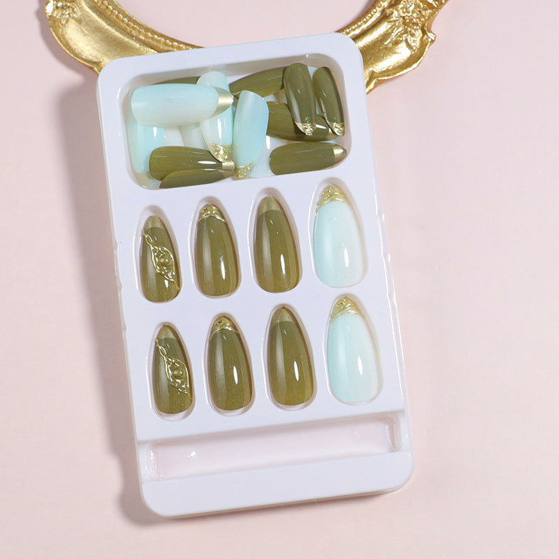 DIY Elegant Press-On Nail Set Kalsten