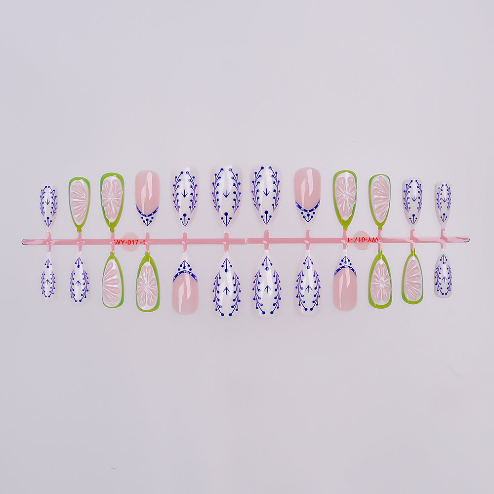 Premium Decorative Press-On Nails Kalsten