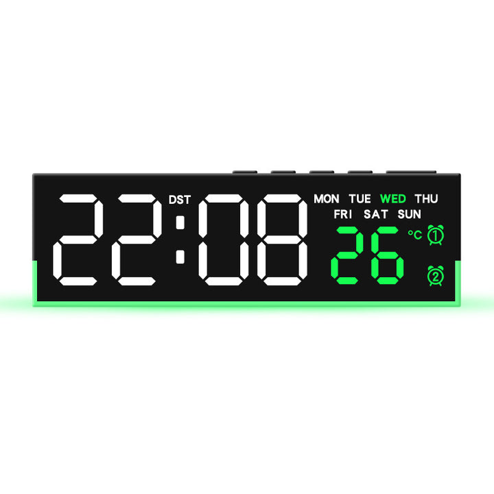 Alarm clock with digital display and temperature display Kalsten