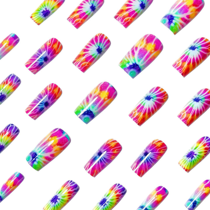 Creative Nail Art In Psychedelic Design Kalsten