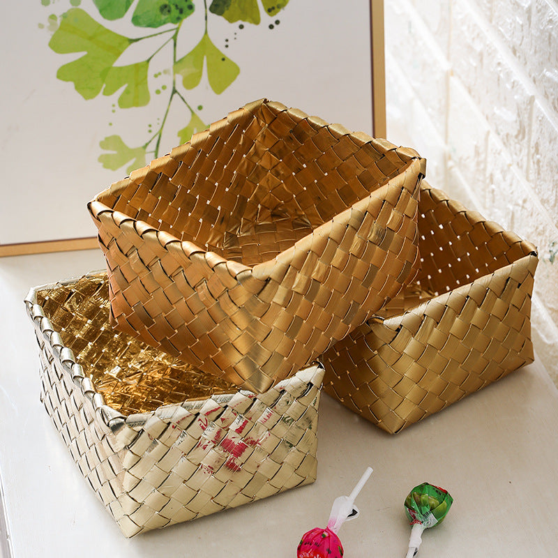 Decorative Woven Storage Box Kalsten