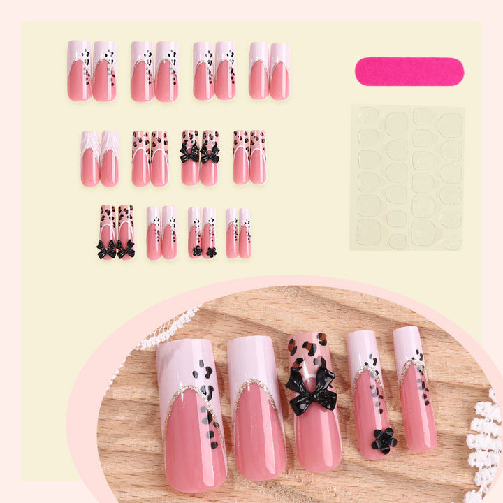 Nail art set with creative bows and animal designs Kalsten