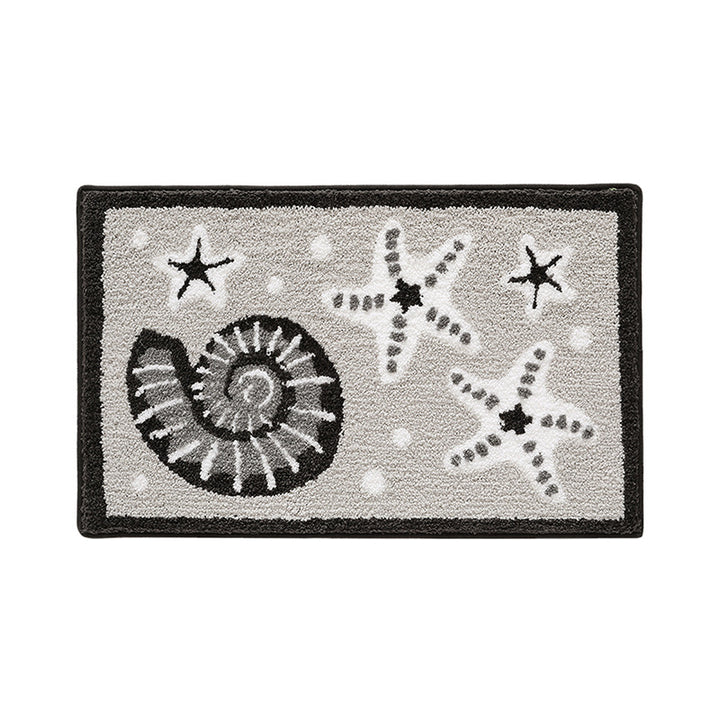 Unisex Coastal-Themed Bath Mat Kalsten
