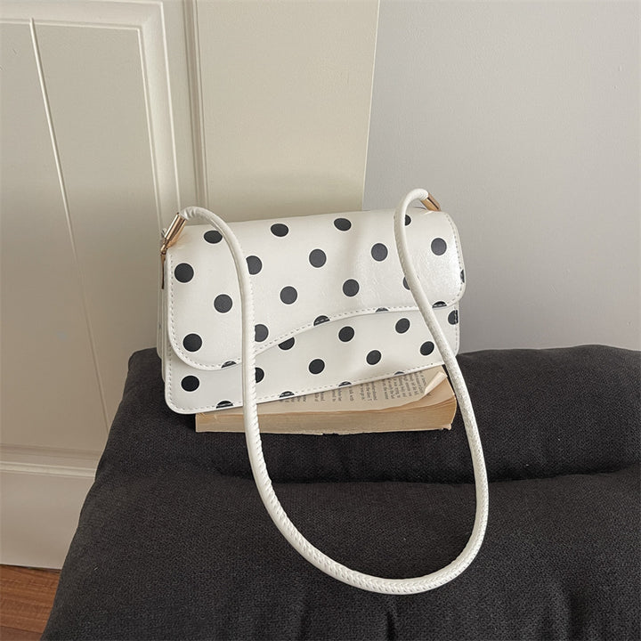 Chic Polka Dot Shoulder Bag