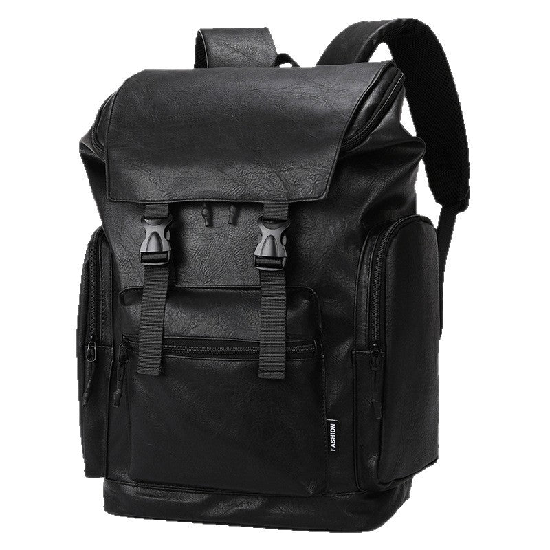 Vintage Style Leather Backpack Kalsten
