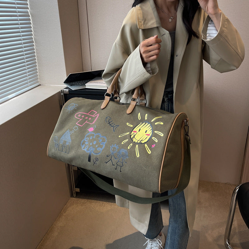 Canvas Art Travel Duffle Bag Kalsten