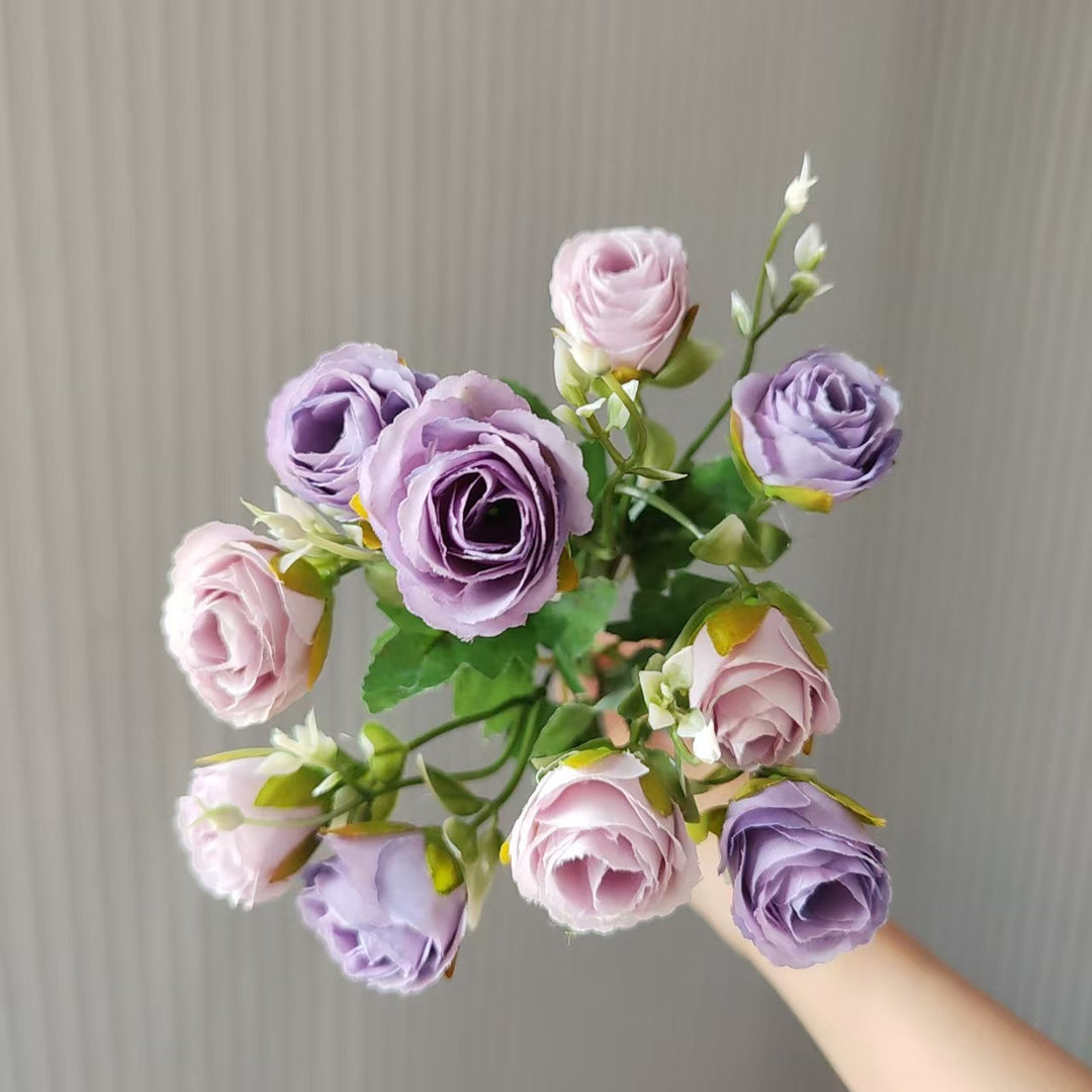 Stylish Handmade Artificial Rose Bouquet