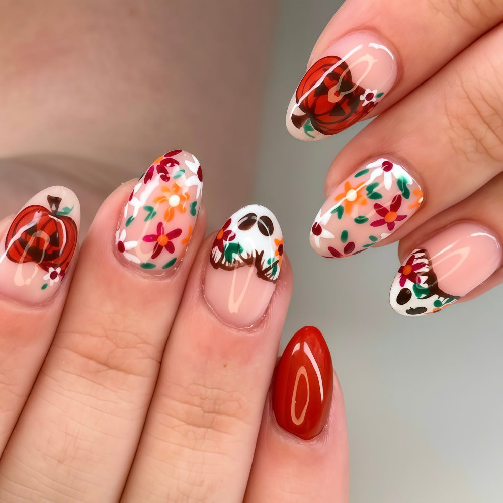 Artificial nails with autumn motifs Kalsten