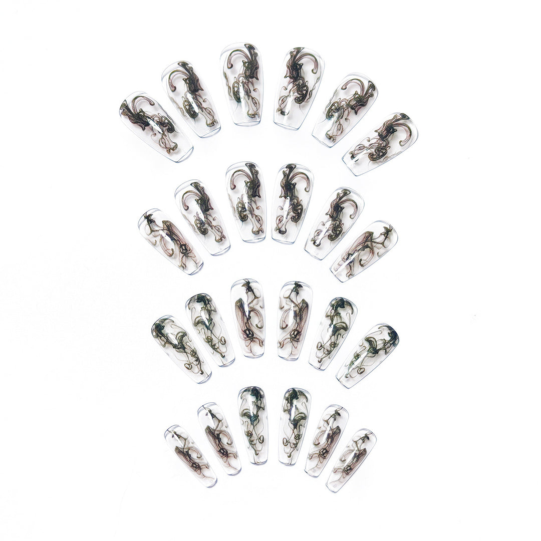 Artistic Patterned Nail Art Kalsten